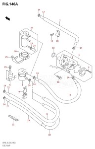 DF40 From 04001F-510001 (E03)  2005 drawing FUEL PUMP