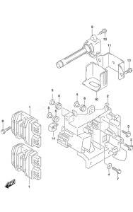 DF 300B drawing Rectifier/Ignition Coil