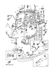 F250BETX drawing ELECTRICAL-3