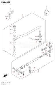 DF115AZ From 11503Z-610001 (E01 E3 E11 E40)  2016 drawing DRAG LINK