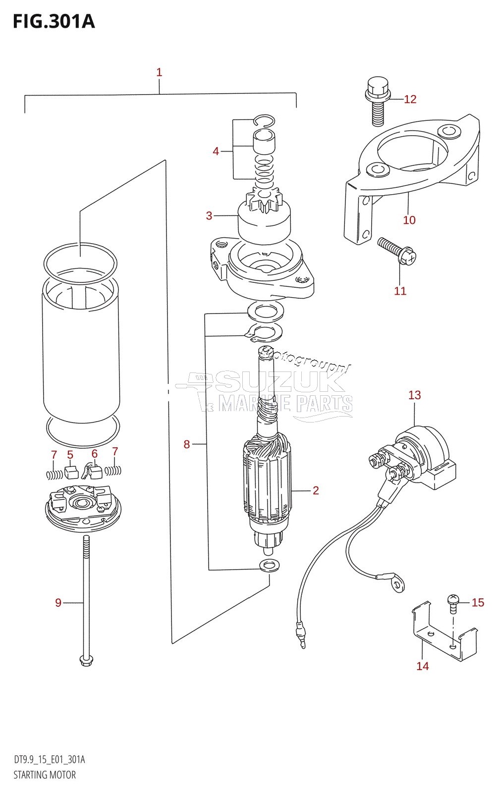 STARTING MOTOR