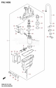 DF50A From 05003F-410001 (E01)  2014 drawing FUEL VAPOR SEPARATOR (DF60A:E01)