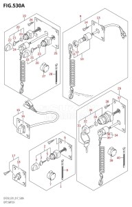 DF250Z From 25003Z-710001 (E40)  2017 drawing OPT:SWITCH