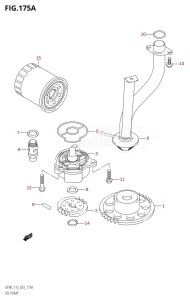 DF100 From 10001F-980001 (E03)  2009 drawing OIL PUMP