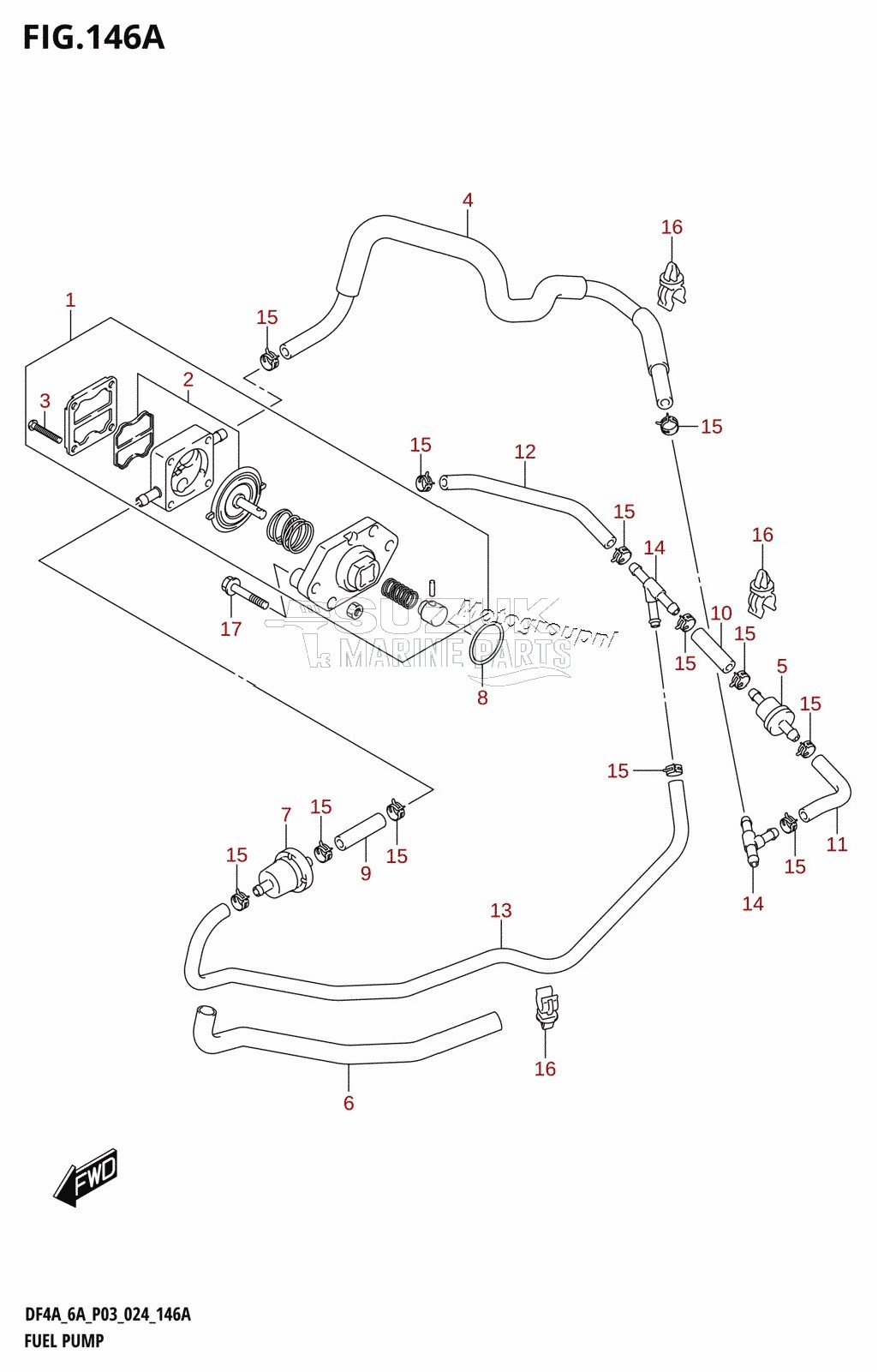 FUEL PUMP (DF4A)