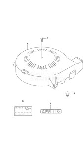 DF 140A drawing Ring Gear Cover