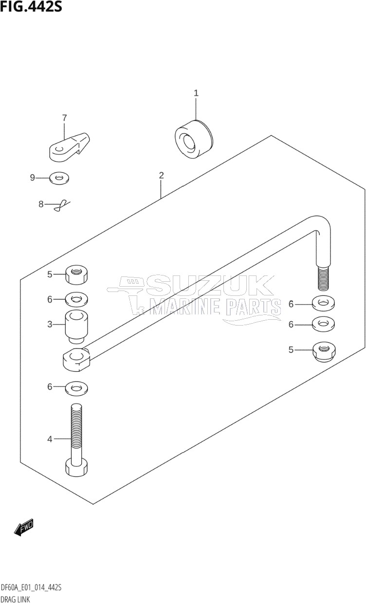 DRAG LINK (DF60AVT:E40)