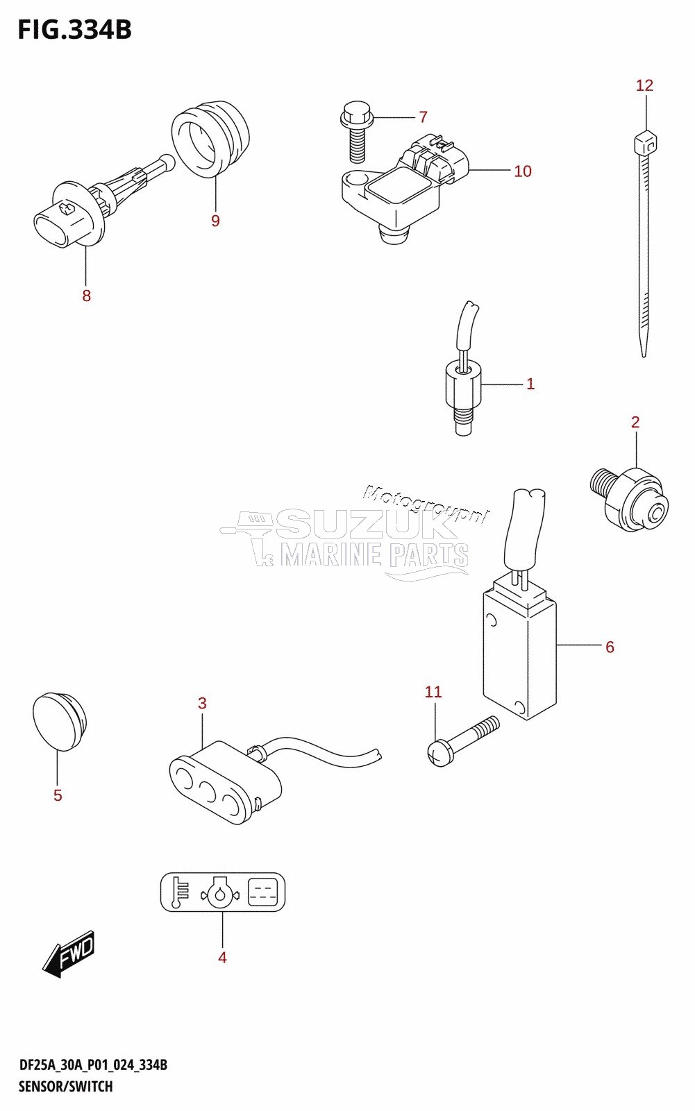 SENSOR /​ SWITCH (DF30AR)