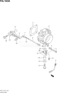 07001F-880001 (2008) 70hp E03-USA (DF70TK8) DF70 drawing THROTTLE BODY