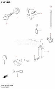 DF25A From 02504F-810001 (P01)  2018 drawing SENSOR /​ SWITCH (DF25AR,DF30AR)