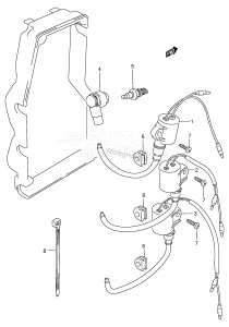 DT60 From 06002-581001 ()  1995 drawing IGNITION