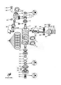 L250B drawing CRANKSHAFT--PISTON