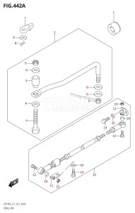 DF140A From 14003F-140001 (E11 E01)  2021 drawing DRAG LINK