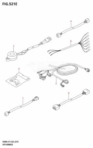 DF60A From 06003F-340001 (E11 E40)  2023 drawing OPT:HARNESS ((DF40AQH,DF40ATH,DF50ATH,DF60AQH,DF60ATH,DF50AVTH,DF60AVTH):022)
