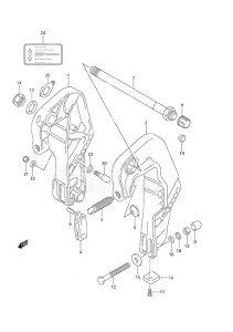 DF 25 drawing Clamp Bracket