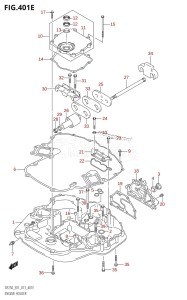 DF250 From 25003F-310001 (E01 E40)  2013 drawing ENGINE HOLDER (DF225T:E01)