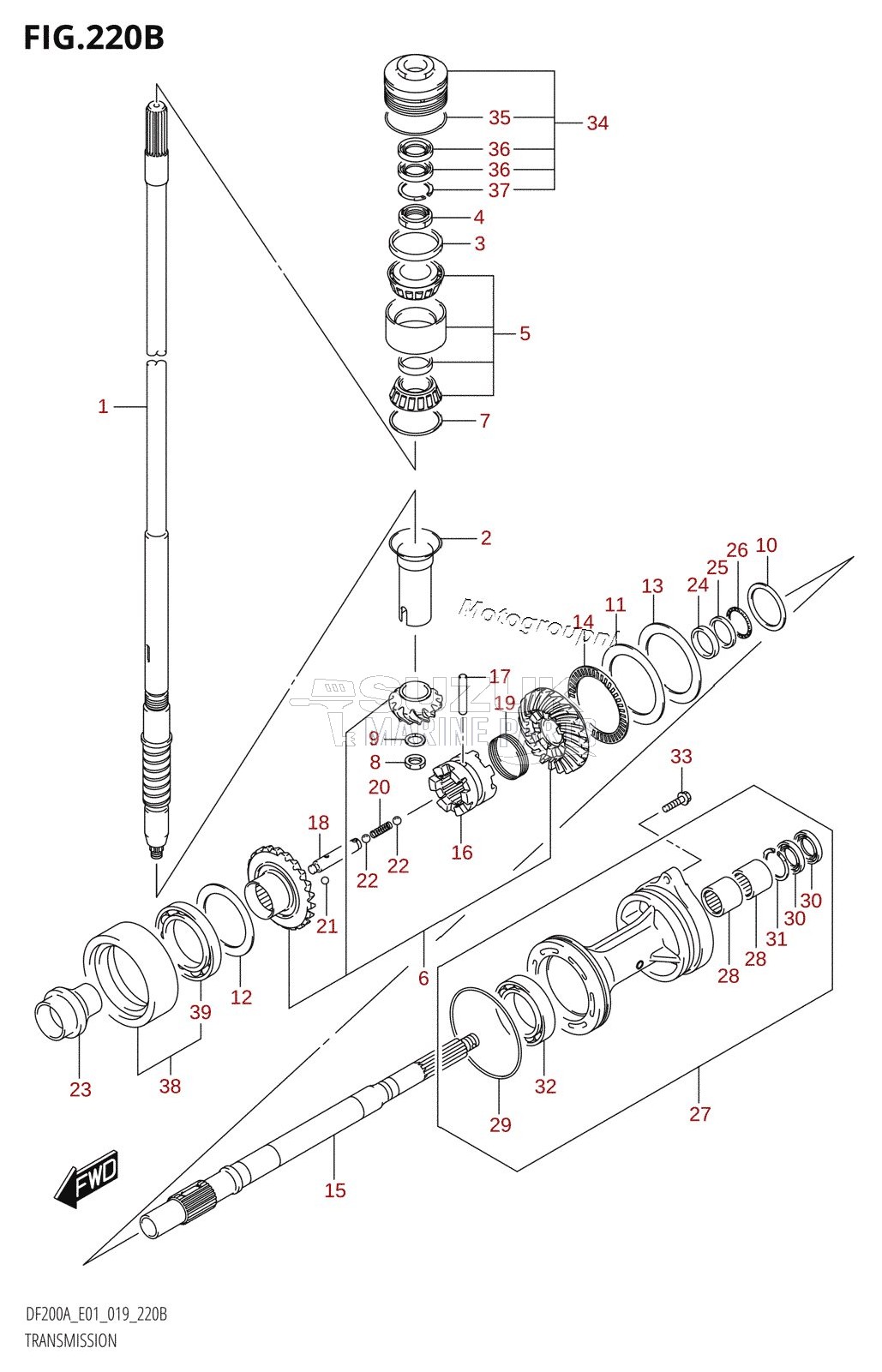 TRANSMISSION (DF200AZ)