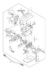 Outboard DF 300A drawing Top Mount Single