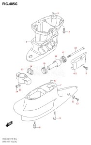 05004F-810001 (2018) 50hp E01-Gen. Export 1 (DF50AVT  DF50AVTH) DF50A drawing DRIVE SHAFT HOUSING (DF50AVT:E01,DF50AVTH:E01)