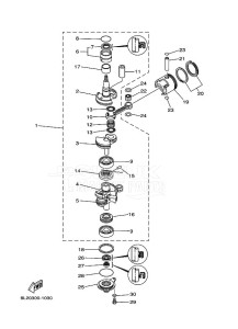 25NMHOL drawing CRANKSHAFT--PISTON