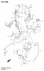 DF25A From 02504F-510001 (P01)  2015 drawing FUEL PUMP (DF30A:P40)