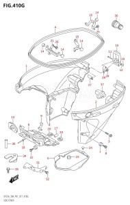 03003F-710001 (2017) 30hp P01 P40-Gen. Export 1 (DF30A  DF30AQ  DF30AR  DF30AT  DF30ATH  DT30  DT30R) DF30A drawing SIDE COVER (DF30AT:P01)