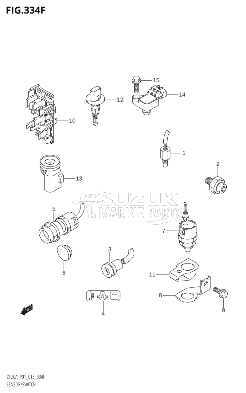 SENSOR / SWITCH (DF20A:P40)