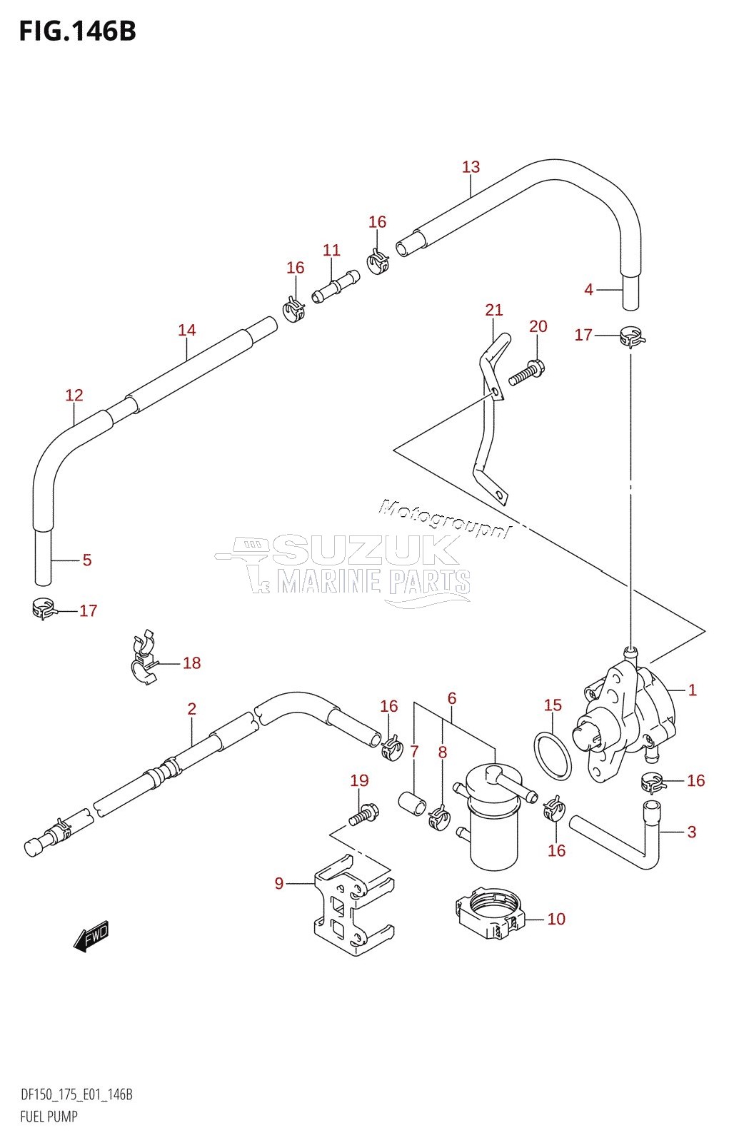 FUEL PUMP (E01:(K10,011),E40)