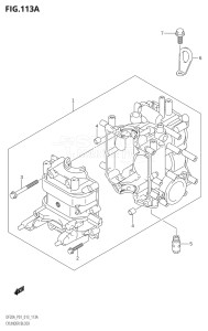 01504F-310001 (2013) 15hp P01-Gen. Export 1 (DF15A  DF15A    DF15AR  DF15AR    DF15AT) DF15A drawing CYLINDER BLOCK