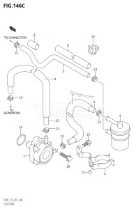 DF90 From 09001F-680001 (E01)  2006 drawing FUEL PUMP (DF115WT:(K3,K4,K5,K6))