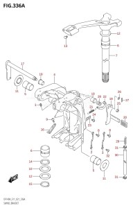 DF115A From 11503F-140001 (E11 E40)  2021 drawing SWIVEL BRACKET (DF100AT)