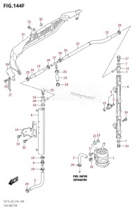 DF175T From 17502F-610001 (E01 E40)  2016 drawing FUEL INJECTOR (DF150Z:E40)