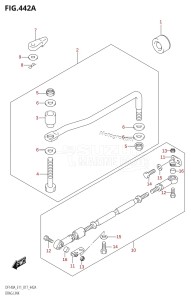 DF140A From 14003F-710001 (E11 E40)  2017 drawing DRAG LINK