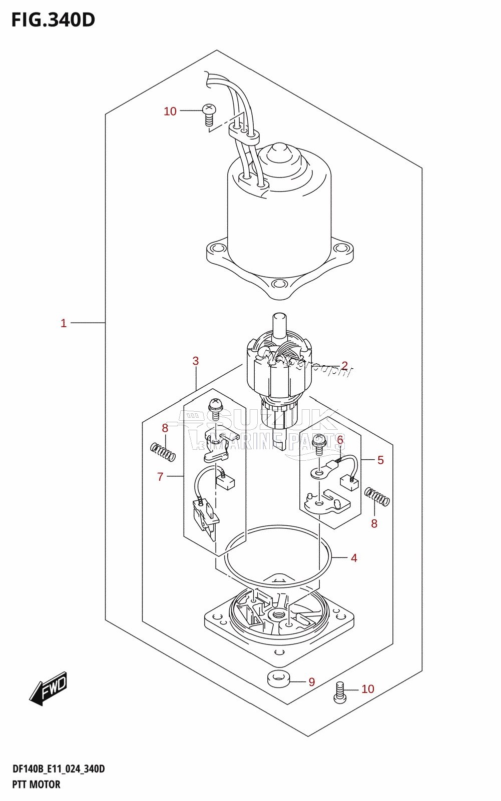 PTT MOTOR (DF115BT,DF115BZ,DF100C)