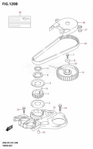 DF9.9A From 00994F-910001 (P01)  2019 drawing TIMING BELT (DF8AR,DF9.9AR)