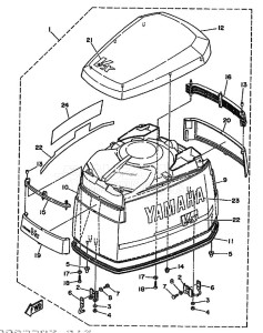 250AETO drawing FAIRING-UPPER