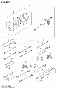 DF20A From 02002F-910001 (P03)  2019 drawing OPT:MULTI FUNCTION GAUGE (DF9.9BT,DF20AT)