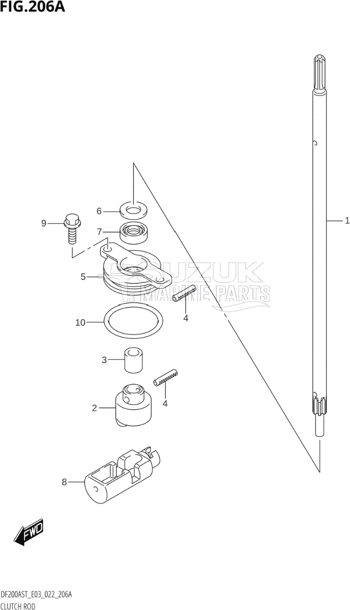 CLUTCH ROD