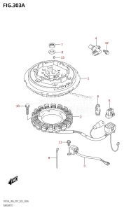 DF30A From 03003F-240001 (P01 P40)  2022 drawing MAGNETO (M-STARTER)