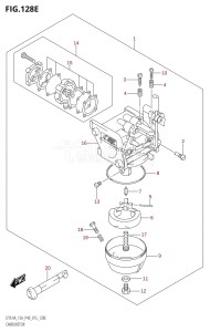 DT15A From 01504-510001 (P36-P40)  2015 drawing CARBURETOR (DT15A:P40)