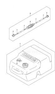 DF 9.9B drawing Fuel Tank