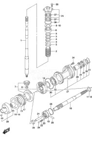 DF 115A drawing Transmission