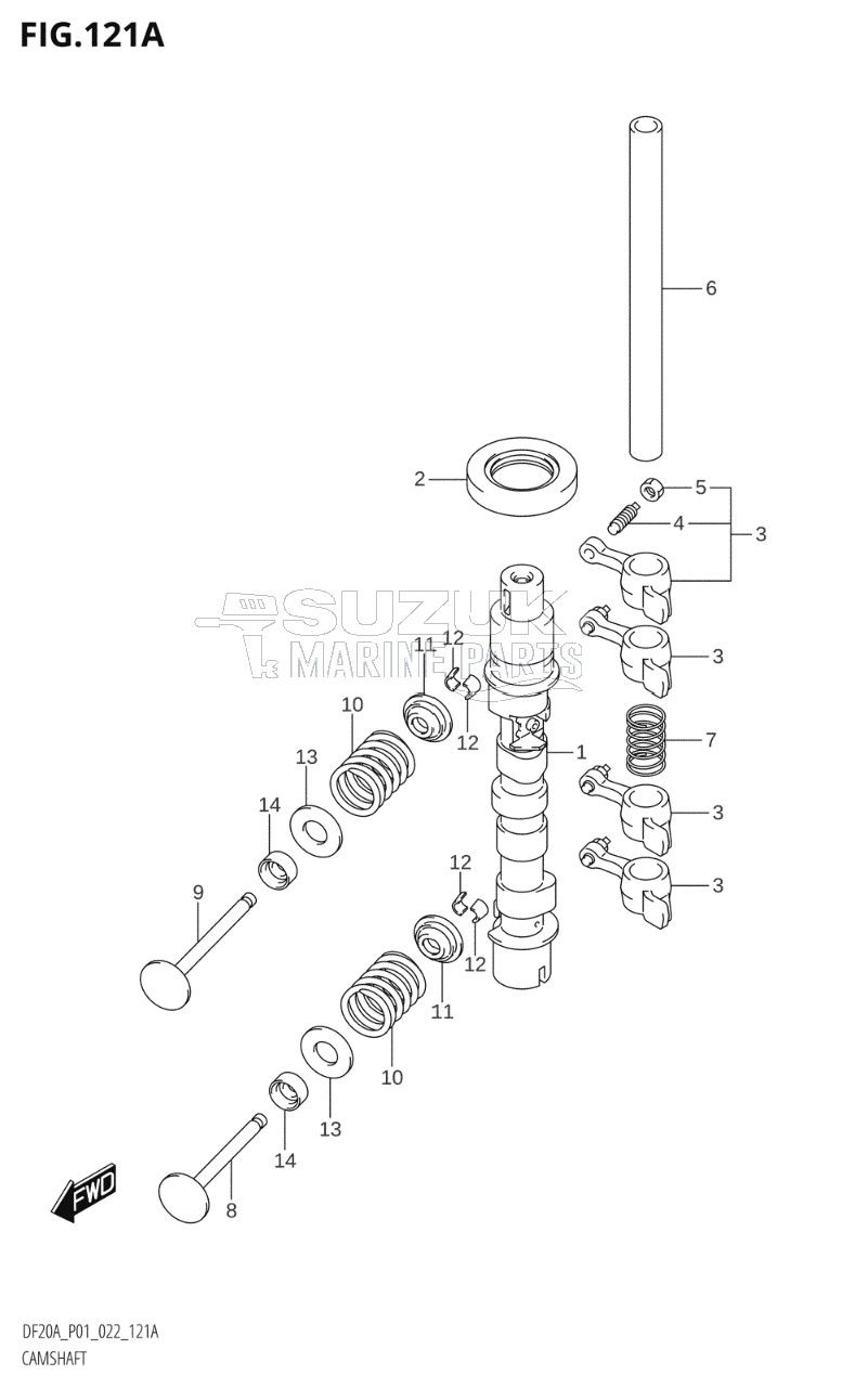 CAMSHAFT (M-STARTER)