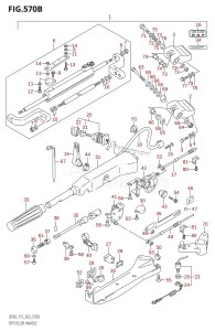 DF115Z From 11501Z-880001 (E03)  2008 drawing OPT:TILLER HANDLE (K4,K5,K6,K7,K8,K9,K10,011)