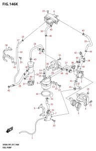 DF20A From 02002F-710001 (P01 P40)  2017 drawing FUEL PUMP (DF20AR:P01)