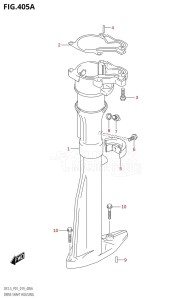 DF2.5 From 00252F-910001 (P01)  2019 drawing DRIVE SHAFT HOUSING (S-TRANSOM)