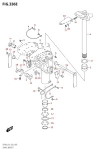 DF50A From 05003F-040001 (E01)  2020 drawing SWIVEL BRACKET (DF60A:E40)