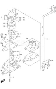 DF 6A drawing Water Pump