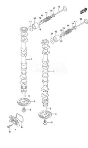 DF 150A drawing Camshaft