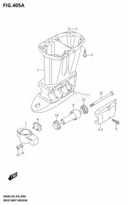 DF50A From 05004F-610001 (E03)  2016 drawing DRIVE SHAFT HOUSING (DF40A:E03)